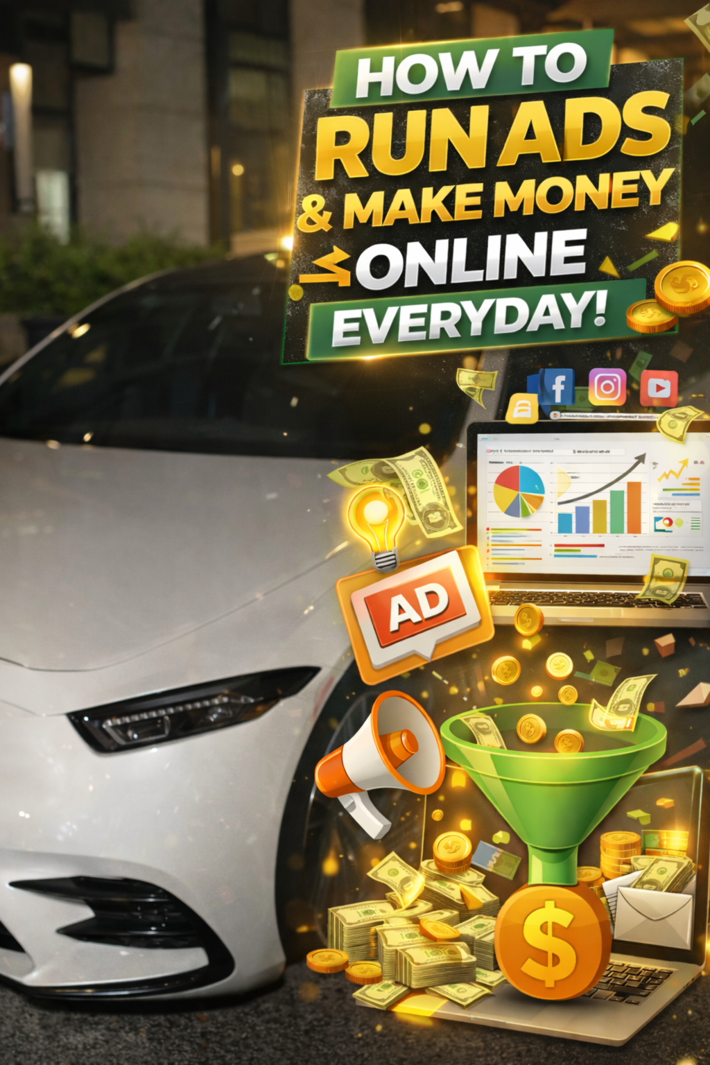 4/5-1 Bundle Deal  +Make Money Online Guide +Proven Products Guide  + How To Run Ads Guide  + Make Sales Organically Guide